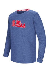 Neu mit Etikett Ole Miss Rebles langärmliges Waffelmuster Strick-T Jugend Größe Medium $ 42 - Bild 1 von 6