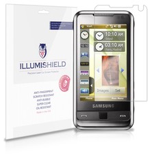 iLLumiShield Anti-Bubble/Print Screen Protector 3x for Samsung Omnia i910