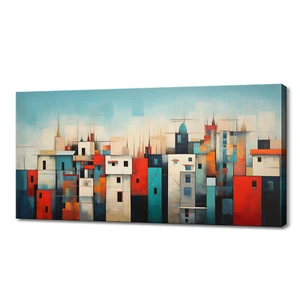 Barcellona Spagna paesaggio urbano skyline punti di riferimento stampa tela quadro arte da parete - Foto 1 di 10