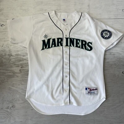Vintage MLB Seattle Mariners Authentic Russell Athletic Ichiro Jersey Sz 48 - Image 1 of 4