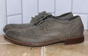 Herren Rockport Marshall Flügelspitze Oxford Castlerock Grau Leder Größe 9 - Bild 1 von 7