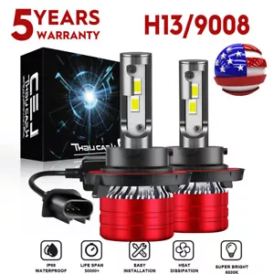 Bright LED High-Low Headlight Bulbs for 2019-2021 Arctic Cat Alterra 700 EPS TRV - Picture 1 of 11