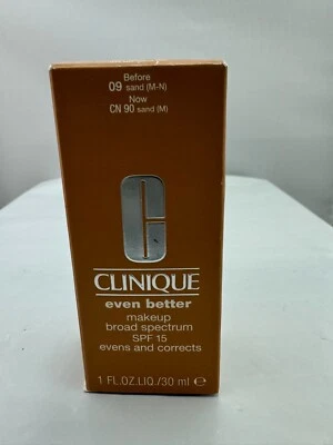 Clinique Even Better Makeup SPF 15 CN 90 Sand | Evens and Corrects 30ml - Image 1 of 2