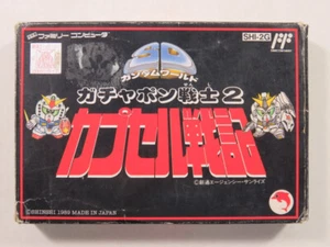 SD GUNDAM WORLD GASHAPON SENSHI 2 CAPSULE SENKI NINTENDO FAMICOM (FC) NTSC-JAPAN - Picture 1 of 11