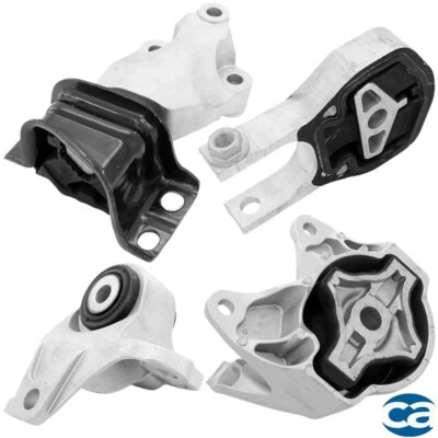 Soportes de motor y montaje de transmisión 4M Auto Parts 4 piezas para Ram Promaster 1500, 2500 3,6 L Foto 1 de 4