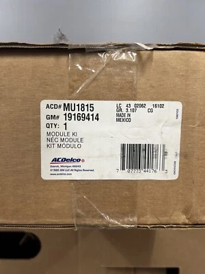 OEM GM FUEL PUMP 2004 BUICK RENDEZVOUS AND 2004 PONTIAC AZTEK 19169414 (MU1815) - Image 1 of 2