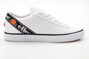 Baskets Ellesse Massimo TEXT AF pour femmes toile baskets blanc - Photo 1/6
