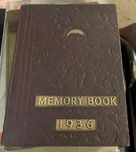 1936 North High School Yearbook Annual Columbus Ohio OH - Polaris Memory Book - Picture 1 of 2