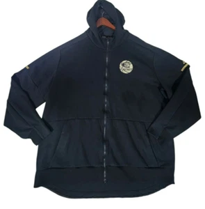 Adidas Emporia State University Hoodie Men's 3XLT Black Full Zip Basketball - Picture 1 of 8