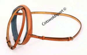 CS Flash Acolchado de color Noseband TAN / BLUE COB - Imagen 1 de 1