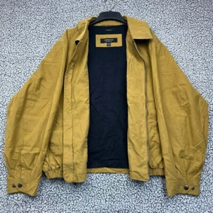 Claiborne Jacket Men XXL Brown Full Zip Long Sleeve Collared Adult Outdoor 2XL - Picture 1 of 8