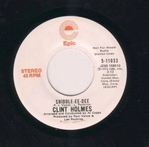 Clint Holmes - Shiddle-Ee-Dee - Epic Records - Demonstrationskopie - Bild 1 von 2