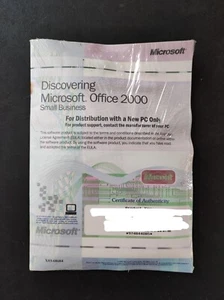 Discovering Microsoft Office 2000 Small Business - New & Sealed - Picture 1 of 1