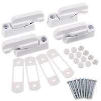 Sash Blocker Jammer Locks for Wood uPVC Window & Door Security - Free Delivery