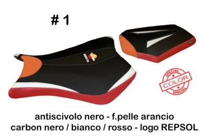 Honda CBR1000RR 2012-2016 Tappezzeria Italia Housse de Selle Oxford Repsol Neuf Foto 1 de 2