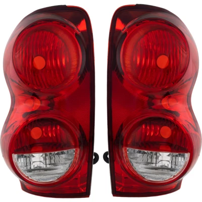 Juego de conjuntos de unidad de lámpara trasera izquierda y derecha para Dodge Durango 04-09 Foto 1 de 4