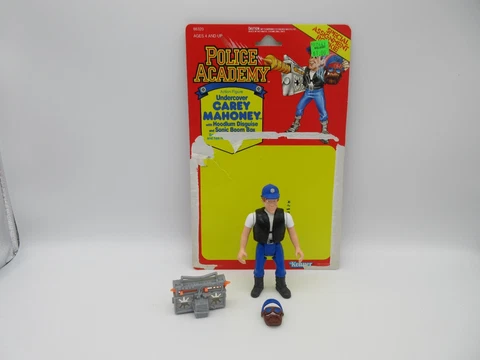 Police Academy UNDERCOVER CAREY MAHONEY Action Figure COMPLETE [Kenner, 1989] Cover