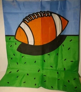 Football Outdoor Flag 40 X 29 - Picture 1 of 3