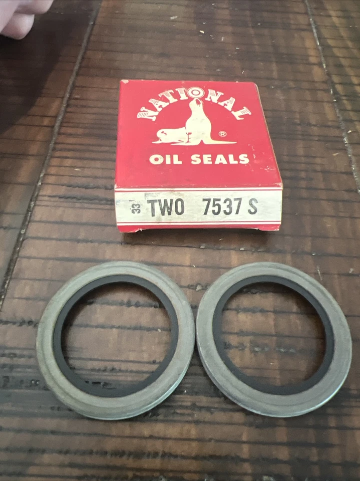 1960 - 1964 年雪佛兰 Corvair 雪佛兰 II 全新前轮密封 国家油 7537-S — 第 1/1 张图片