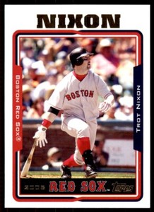 2005 Topps Trot Nixon Baseball Cards #154