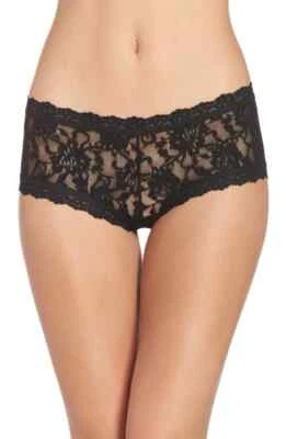 Hanky Panky Black Signature Lace Boyshort Women's Size XS L128541 - Image 1 of 3