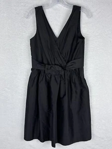 Vestido forrado sin mangas de seda negro para mujer WHITE HOUSE BLACK MARKET talla 8 - Imagen 1 de 13