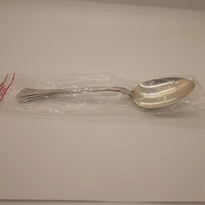 EIGHTEENTH CENTURY BY REED & BARTON STERLING SILVER SERVING SPOON 8 5/8 INCHES - Picture 1 of 8