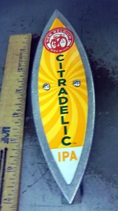 New Belgium Brewing CITRADELIC IPA metal Beer tap handle, 7.5 inches tall, NEW - Picture 1 of 5