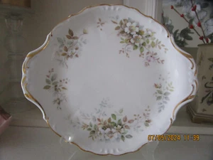 ROYAL ALBERT HAWORTH CAKE PLATE - Picture 1 of 10
