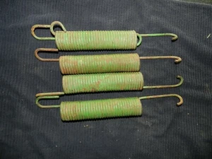 Lot of 4 John Deere JD tractor combine implement 12 1/2"  long springs - Picture 1 of 5