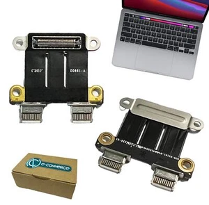 USB-C Thunderbolt Power dc in jack Apple Macbook pro 13 15 A1706 A1707 2016 2017 - Foto 1 di 4