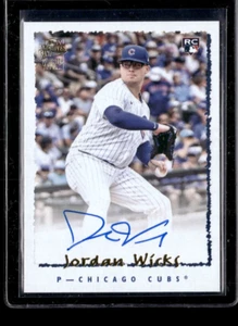 2024 Topps Archives Jordan Wicks Auto Rookie RC Cubs - Bild 1 von 2