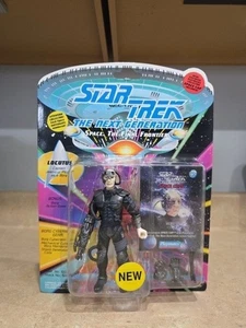 Playmates 1993 Star Trek The Next Generation con tarjeta Skybox Locurus - Imagen 1 de 2