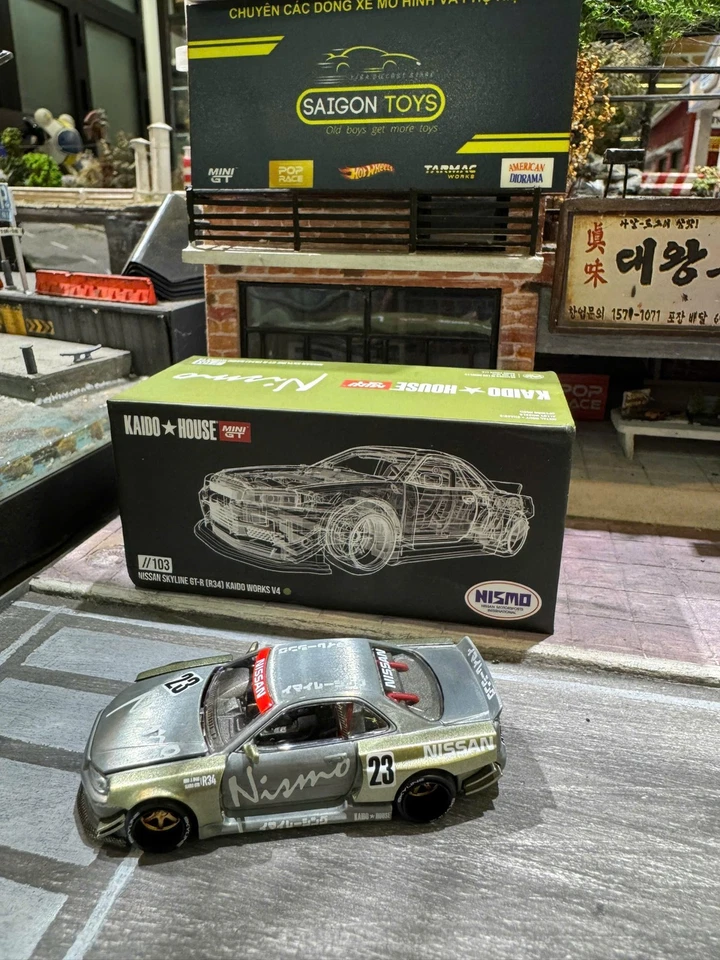 CHASE Kaido House Nissan Skyline GT-R (R34) Kaido Works V4 KHMG103 - Image 1 of 1
