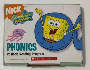 Spongebob Squarepants Phonics: 12 Book Reading Program - Scholastic Educational - Imagen 1 de 5