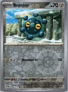 Bronzor (Master Ball Pattern), SV: Prismatic Evolutions, 066/131, Common - Picture 1 of 2