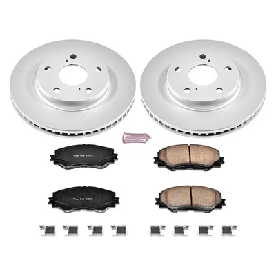 PowerStop CRK258 Brake Kit For Toyota RAV4 2006-2018 Front Foto 1 de 4