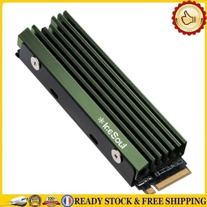 M.2 2280 NGFF/NVME SSD Heatsink SSD Cooler with Silicone Thermal Pad (Green) - Bild 1 von 9