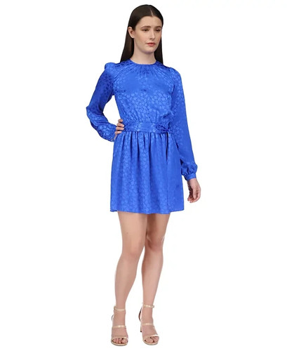 MICHAEL Michael Kors Mini Abito Donna Fleur Cravatta in Vita Taglia M