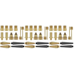 42 pcs  Copper and Plastic Converter Mountain Bike Adaptor Tube Pump Tools - Picture 1 of 12