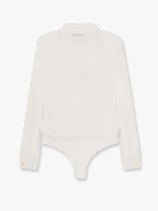 Elisabetta Franchi Shirt Shoulder Pads And Body Detail - Picture 1 of 3