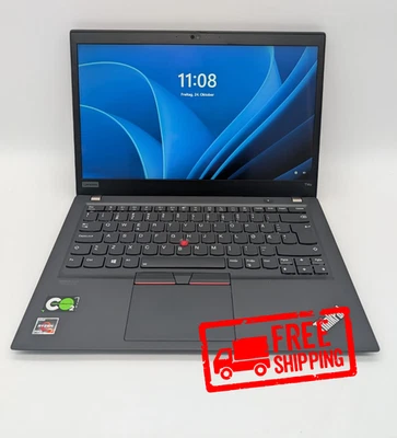 Laptop Notebook Lenovo ThinkPad T14s Gen1 512GB SSD R7 PRO 4750U 16GB RAM - Bild 1 von 4