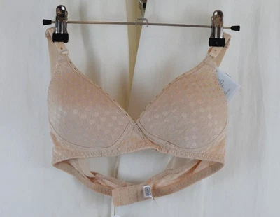 Fruit of the Loom Womens Lightly Lined Wire-Free Bra Beige Size 34A - Image 1 of 3