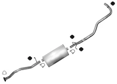 Muffler Pipe Exhaust System Fits 2001 2002 2003 S10 Pick Up 2.2 122.9 Wheelbase - Image 1 of 4