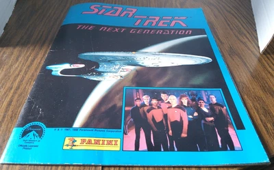 Álbum de pegatinas Star Trek The Next Generation (1988 Panini) Foto 1 de 3