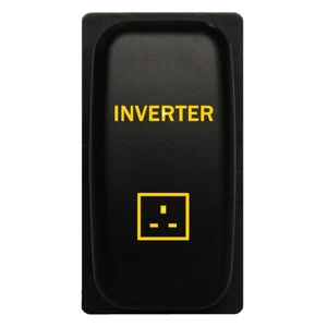 Druckschalter 168O 12V INVERTER Ein-Aus LED gelb für Mitsubishi Shogun Challenger - Bild 1 von 2