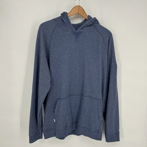 Sudadera con Capucha Johnnie O Para Hombres Grande Azul Wake Azul Jaspeado Hensley Pullover Sudadera - Imagen 1 de 6