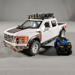 1:24 Ford Raptor F150 Diecast Model SUV Off-Road Vehicle Sports Car Kids Toys - Picture 1 of 11