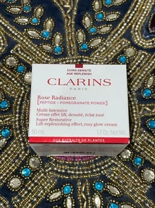 Clarins Rose Radiance Super Restorative Rosy Glow Cream 1.7oz/50ml BNIB Sealed - Picture 1 of 3