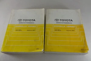 Manual De Taller Manual Básico Toyota Corolla Verso 2 Tomos Estado 09/2001 - Imagen 1 de 4